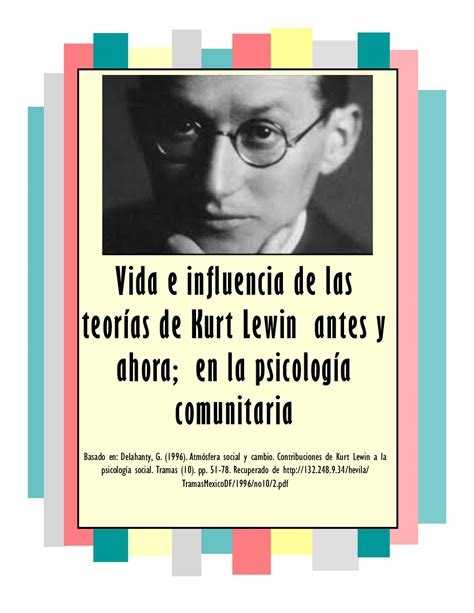 Calaméo Vida E Influencia De Las Teorías De Kurt Lewin Antes Y Ahora