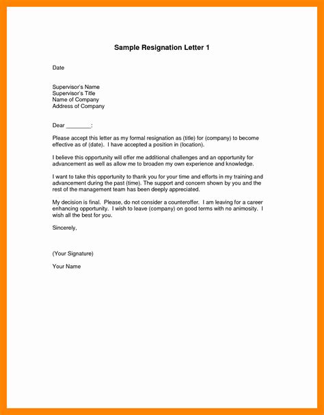 5 How To Make A Resignation Letter Effective Immediately 36guide
