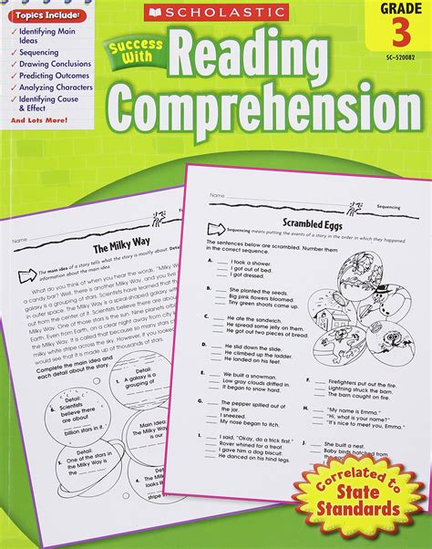 3rd Grade Reading Comprehension Workbook Pdf