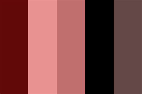 Gothic Red Tones Color Palette
