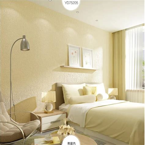 Beibehang 3d Solid Color Plain Color Wallpaper Modern Simple Living
