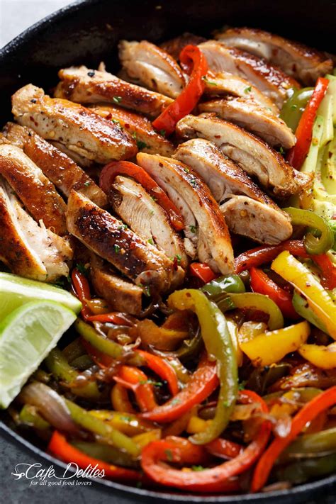 Best Chicken Fajitas Fajita Recipe Chicken Fajita