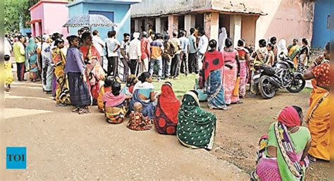 Deoghar Tops Rural Polls Turnout With 79 Ranchi News Times Of India