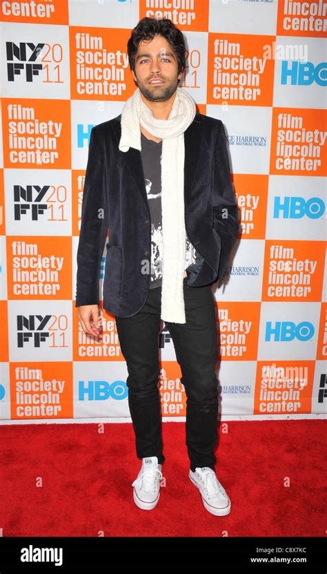 Adrian Grenier Arrivals George Harrison Living Inmaterial World Premiere49th New York Film