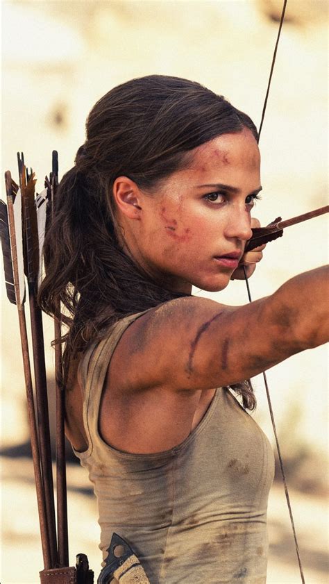 Tomb Raider Alicia Vikander 2018 4k 8k Wallpapers Hd Wallpapers Id