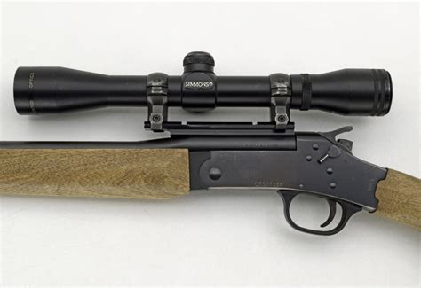 Rossi Firearms Model R17yb Single Shot Rifle And Scope Caliber 17 Hmr 17