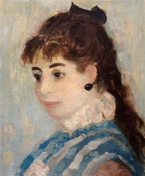 Pierre Auguste Renoir Portrait Of Henriette Henriot Oil On Canvas Sexiz Pix