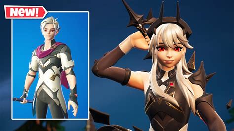 New Princess Lexa And Prince Orin Skins In Fortnite Gameplay And Review Youtube