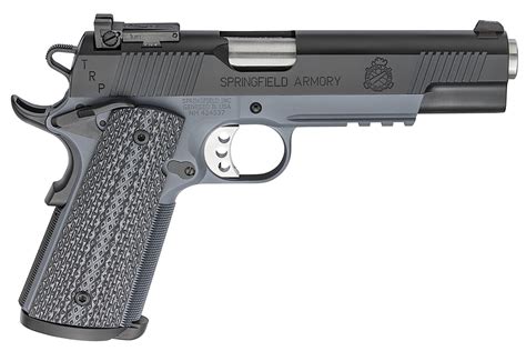 Springfield 1911 Trp Operator 45acp Gray Armory Kote Pistol With Range