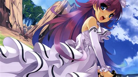 purple hair and blue eye anime character anime original characters misaki kurehito hd
