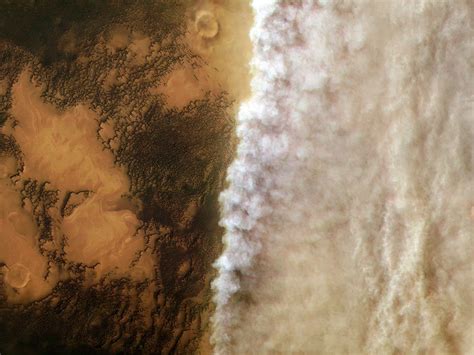 A Martian Dust Storm Cosmos Magazine
