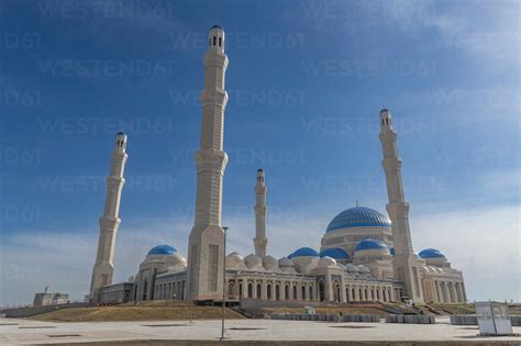 Astana Grand Mosque Nur Sultan Formerly Astana Capital Of Kazakhstan