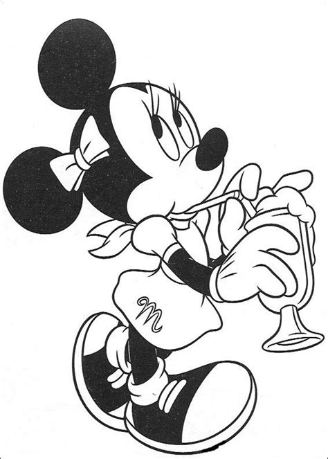 Imprimir Dibujos Para Dibujar Minnie Mouse 18
