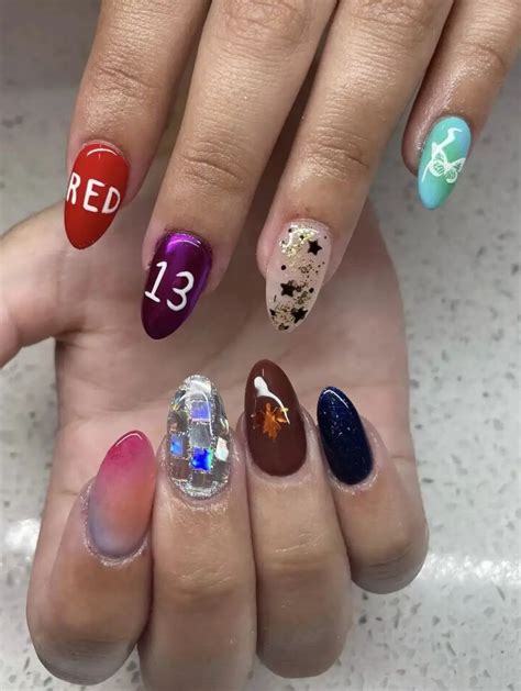 Taylor Swift Nail Art Ideas That Are Perfect For The Eras Tour Days Inspired Taylor