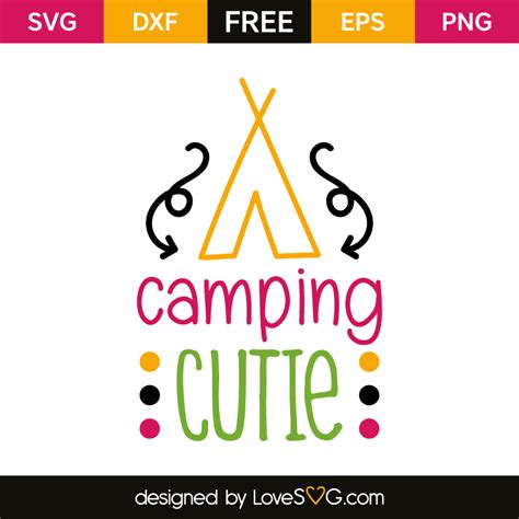 Free Camping Svg Files