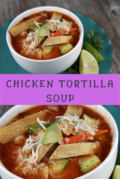 A rotisserie chicken from the… while our version may not qualify as the most authentic tortilla soup recipe ever, we know for sure it's the most weeknight friendly. CHICKEN TORTILLA SOUP RECIPE