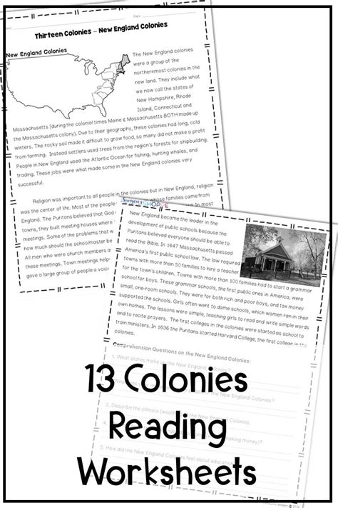 13 Colonies Activities For Kids Teaching Notes For Grade 4 5 And 6