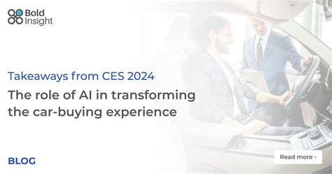 The role of AI in transforming the car-buying experience - Bold Insight