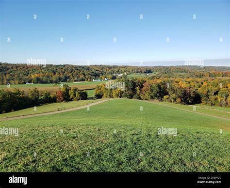 Malabar Farm State Park Seen From Mount Jeez Ohio Stock Photo Alamy