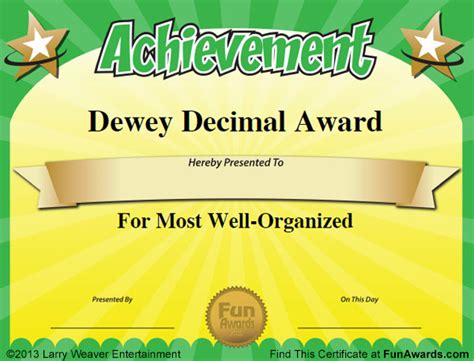 Funny Teacher Awards 101 Printable Certificates Fun Award Ideas For
