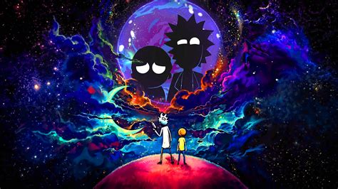 1920x1080 Resolution Rick And Morty In Outer Space 1080p Laptop Full Hd