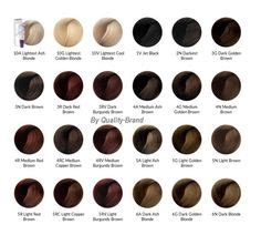 24 ion demi permanent hair color chart cornellanesthesia org. 7WR Medium Golden Mahogany Blonde (Mochas) - ion Color Brilliance PPD Free Crème Permanent Hair ...