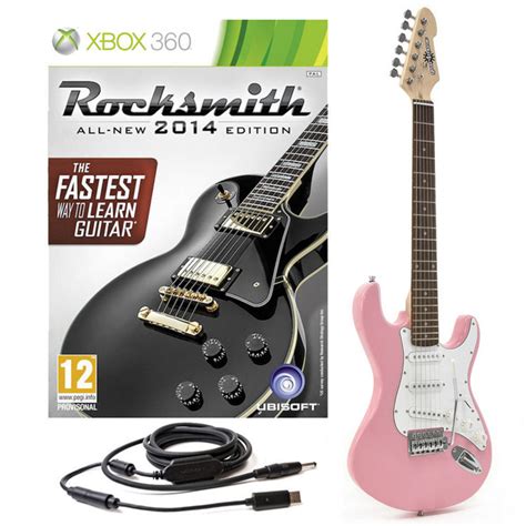 Disc Rocksmith 2014 Xbox 360 3 4 La Electric Guitar Pink At Gear4music