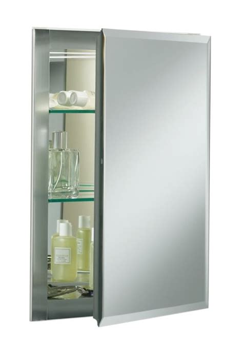You might discovered one other frameless recessed mirrored medicine cabinet better design concepts. Kohler K-CB-CLR1620FS Silver Aluminum 16