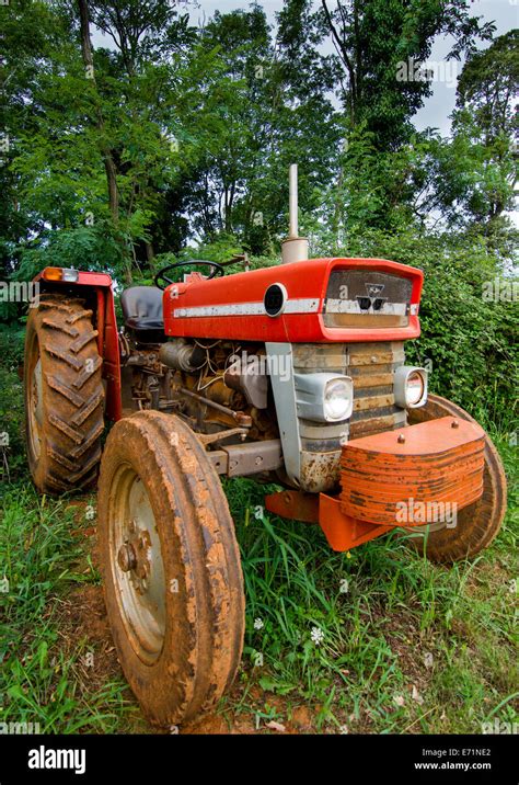 Old Tractor And Harrow Hi Res Stock Photography And Images Alamy