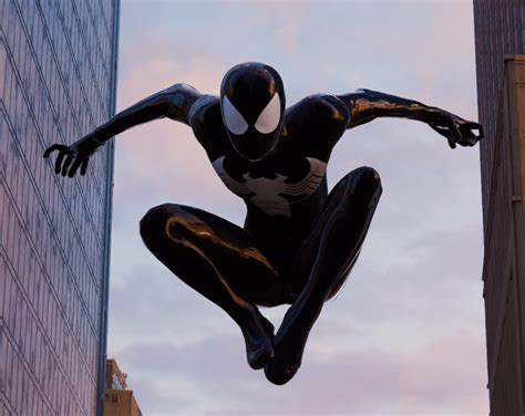 Ultimate Symbiote Suit V1 At Marvels Spider Man Remastered Nexus