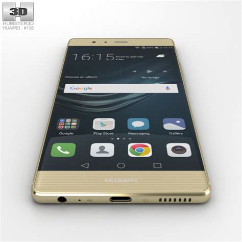 Huawei is one company that is solely dedicated in presenting the best of the best. Huawei P9 Plus Haze Gold 3D model - Humster3D