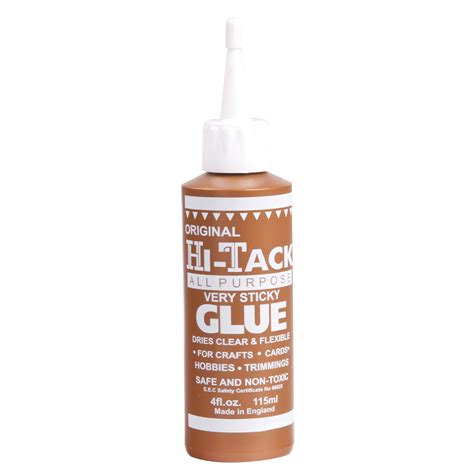 Adhesive Hi Tack Glue Original Gold 115ml 12 Hi Tack Groves