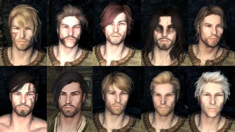 Aw Male Nord Presets Skyrim Special Edition Mod Mod