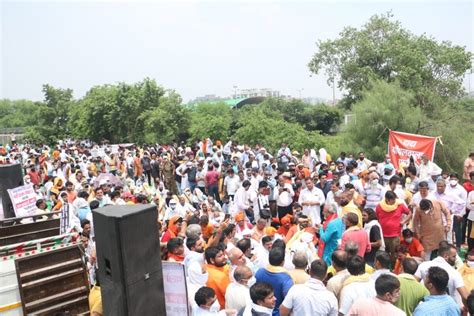 360 Khaps Protested Against Dwarkas Haj House Says Bjp Demands