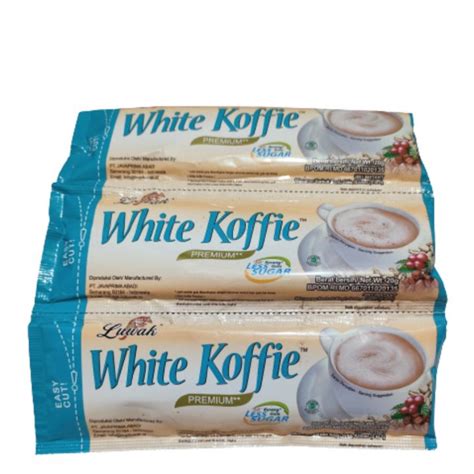 Luwak White Koffie Premium Less Sugar Sachet Lazada Indonesia