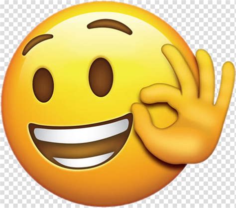 Laugh Emoji Emoticon Ok Gesture Thumb Signal Smiley Sticker