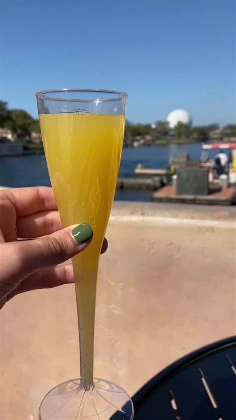 Disney Food Blog On Twitter A Closer Look At The Grand Mimosa Cocktail From Fleur De Lys 🇫🇷 It