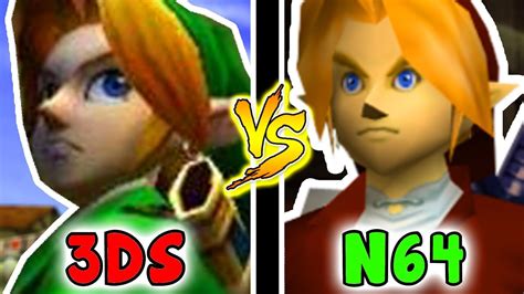 Zelda Ocarina Of Time N64 Vs 3ds Any Speedrun