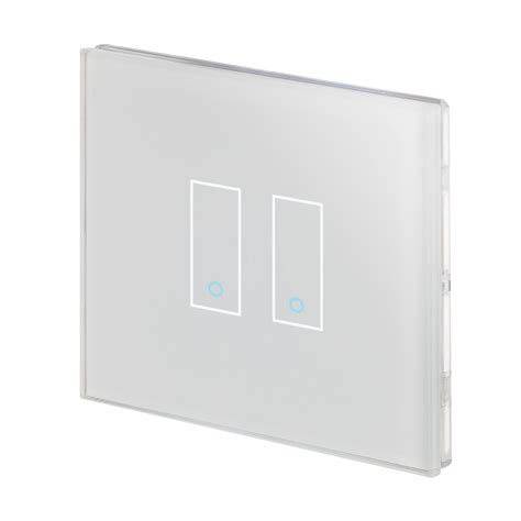 Crystal Iotty Wifi Smart Switch 2g White Uk Retrotouch Designer Light