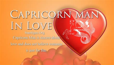 Do their stars align, or are they mismatched? Capricorn Man In Love Personality Traits | Sun Signs ...