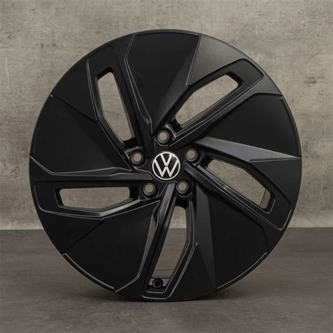 Volkswagen 19 Inch Rims Id4 Alloy Rims Hamar 11a601025 Black Silk Matt New