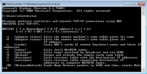 The ping command allows you to contact the ip address and get it to return the computer's workgroup name to you. My Tech Fundas: Tips and Techniques: Using nbtstat to Find ...