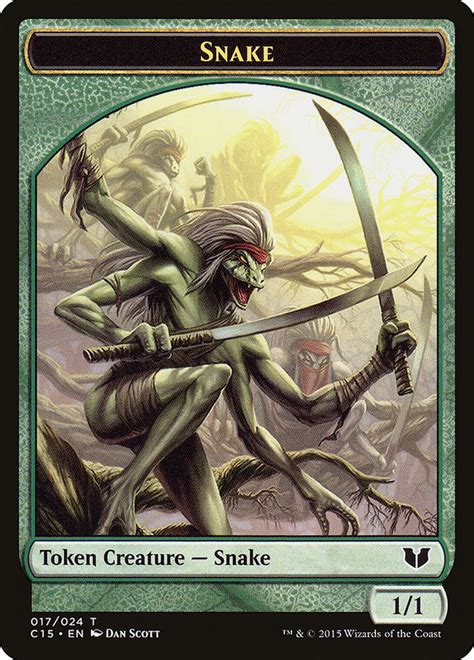 Snake · Commander 2015 Tokens Tc15 17 · Scryfall Magic The Gathering