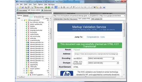 MicroSys A1 Website Analyzer Pro 10.1.4 (Update 10) - FileCR