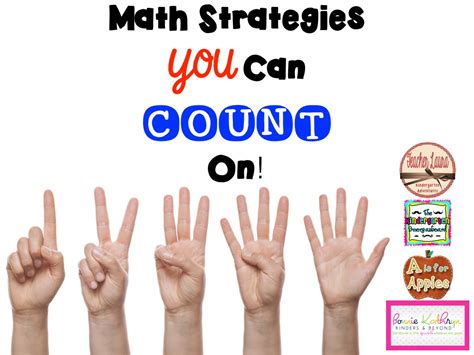 Math Strategies You Can Count On The Kindergarten Smorgasboard