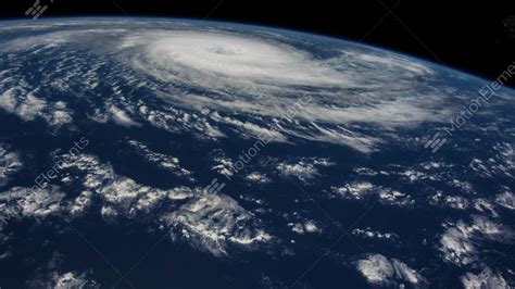 The Hurricane Storm Satellite View Stock Video Footage 11488559