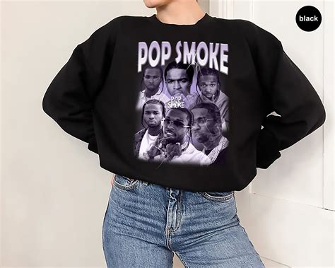 Pop Smoke Shirt Pop Smoke Merch Pop Smoke Sweatshirt Pop Etsy