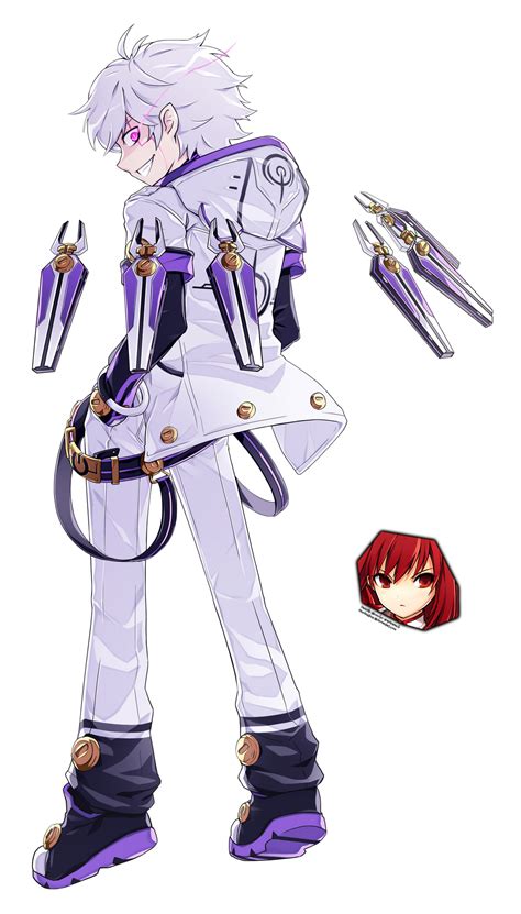 Elsword Hq Render Add Official Artwork Showin Back By Oneexisting On