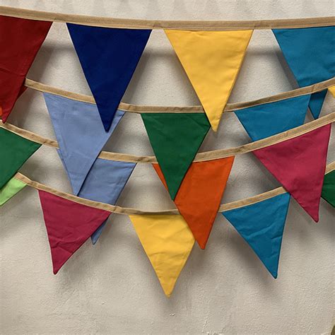 Mixed Bright Colour Bunting The Tablecloth Hiring Company