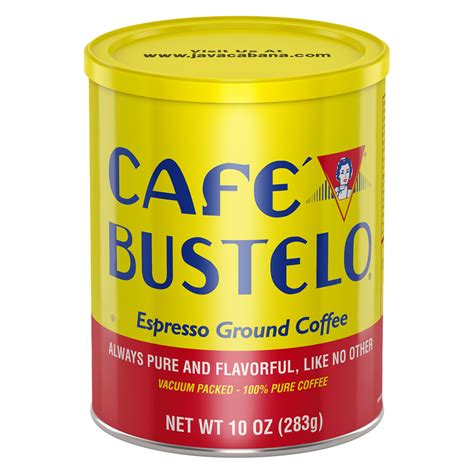 Espresso Ground Coffee Can Café Bustelo
